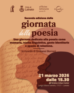 Giornata della poesia a Lainate